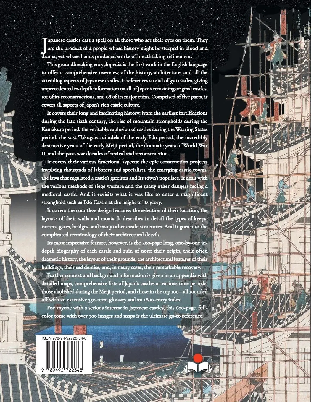 Rückseite: 9789492722348 | An Encyclopedia of Japanese Castles | William De Lange | Taschenbuch