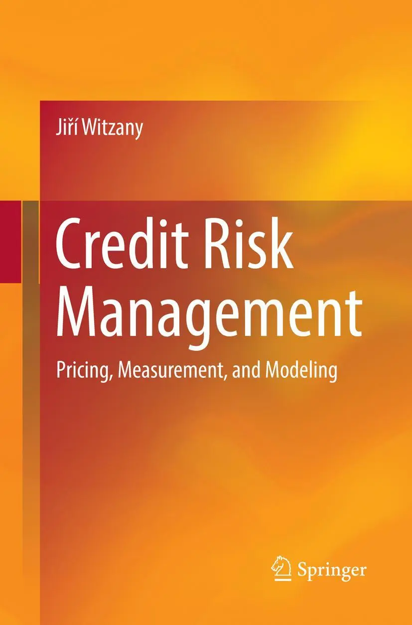 Cover: 9783319842448 | Credit Risk Management | Pricing, Measurement, and Modeling | Witzany