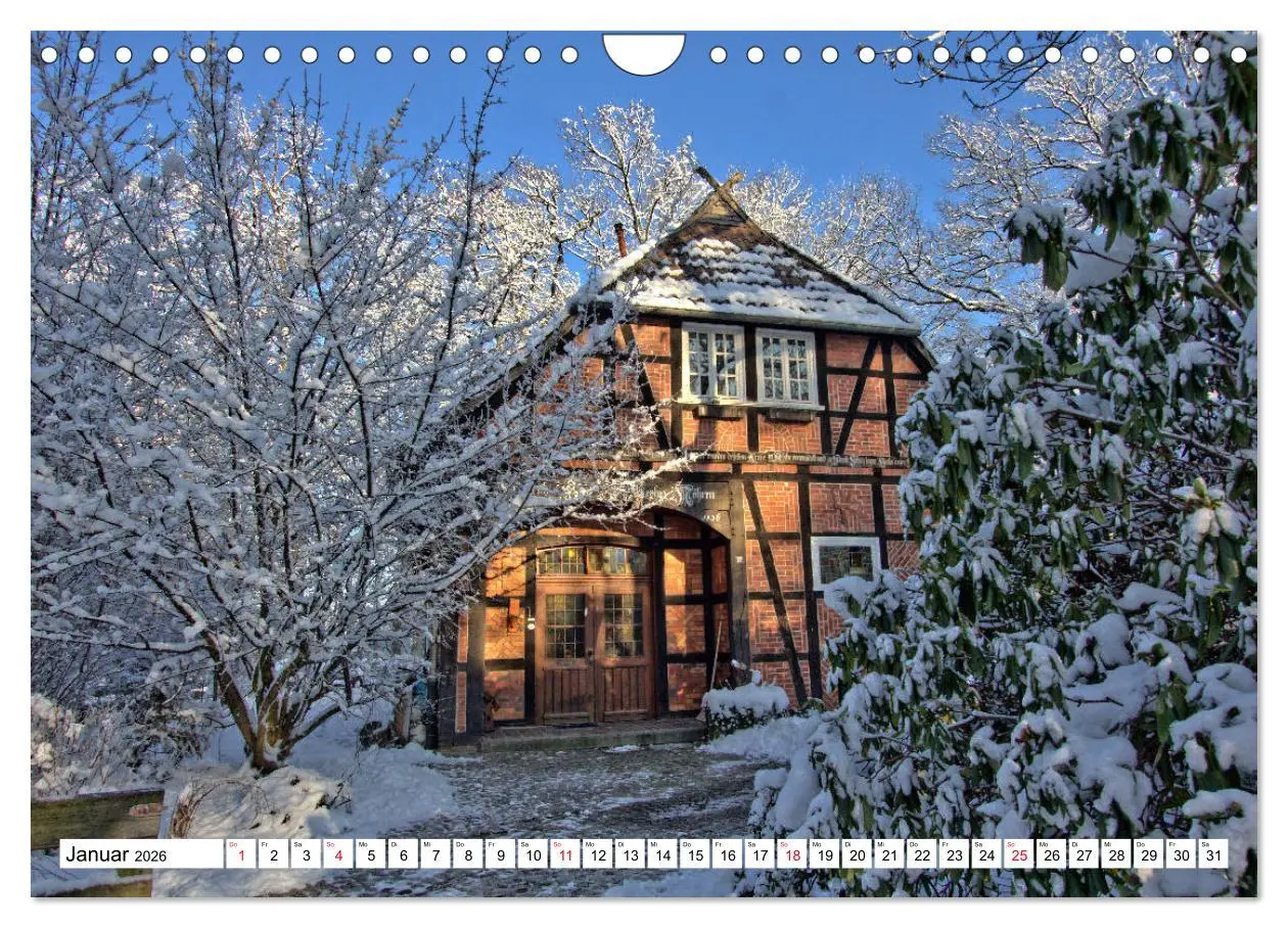 Bild: 9783457692448 | Lehrte (Wandkalender 2026 DIN A4 quer), CALVENDO Monatskalender | 2026