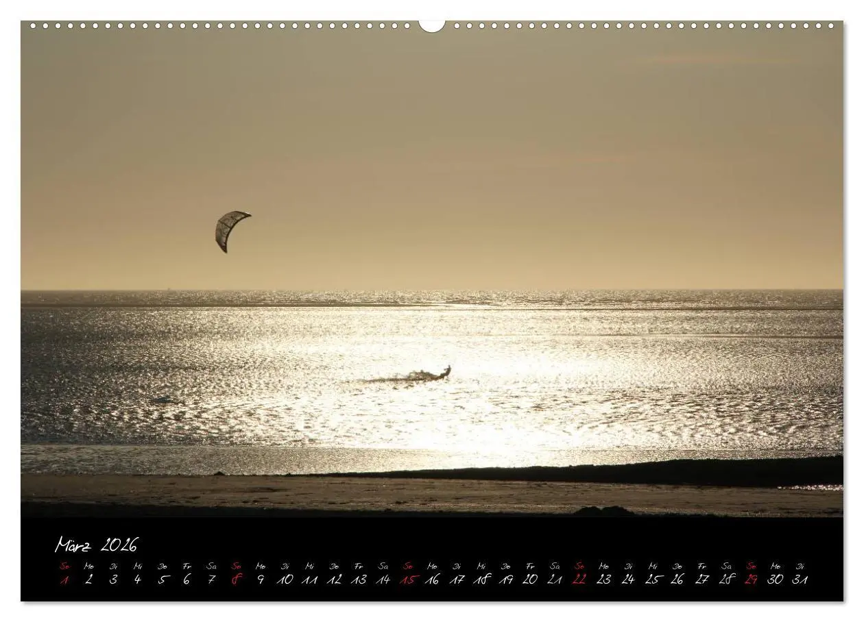 Bild: 9783516232448 | Baltrum (Wandkalender 2026 DIN A2 quer), CALVENDO Monatskalender