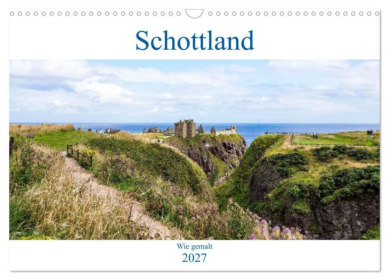 Cover: 9783569632448 | Schottland - Wie gemalt (Wandkalender 2027 DIN A3 quer), CALVENDO...