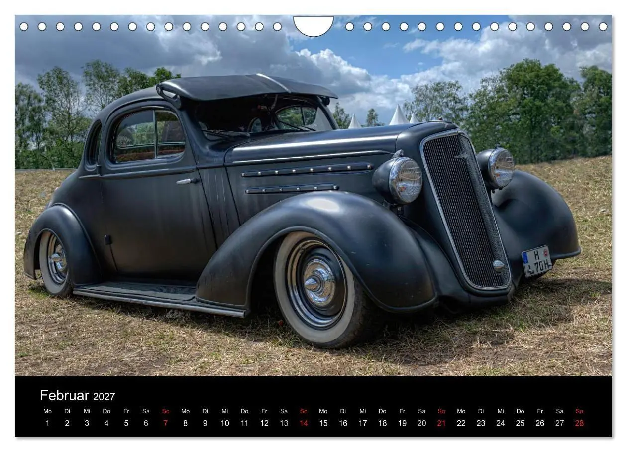 Bild: 9783594072448 | Außergewöhnliche Autos - Hot Rods (Wandkalender 2027 DIN A4 quer),...