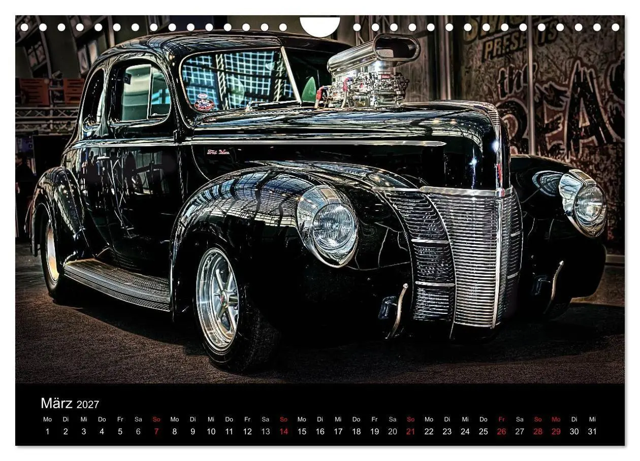 Bild: 9783594072448 | Außergewöhnliche Autos - Hot Rods (Wandkalender 2027 DIN A4 quer),...