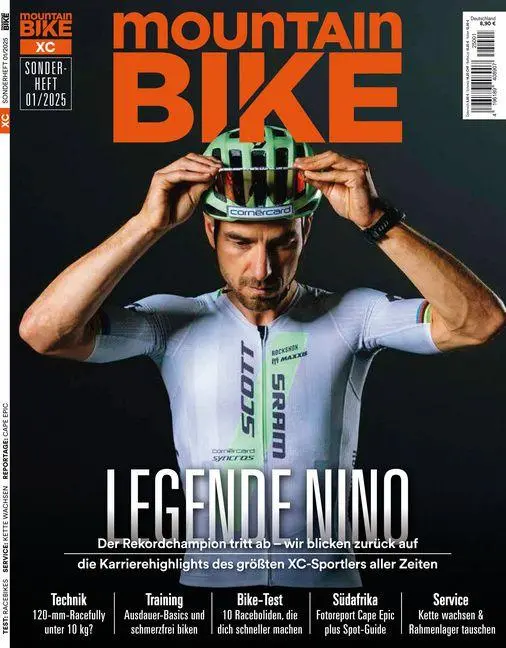 Cover: 9783613322448 | mountainBIKE - E-Mountainbike 01/2025 | Legende Nino | Taschenbuch