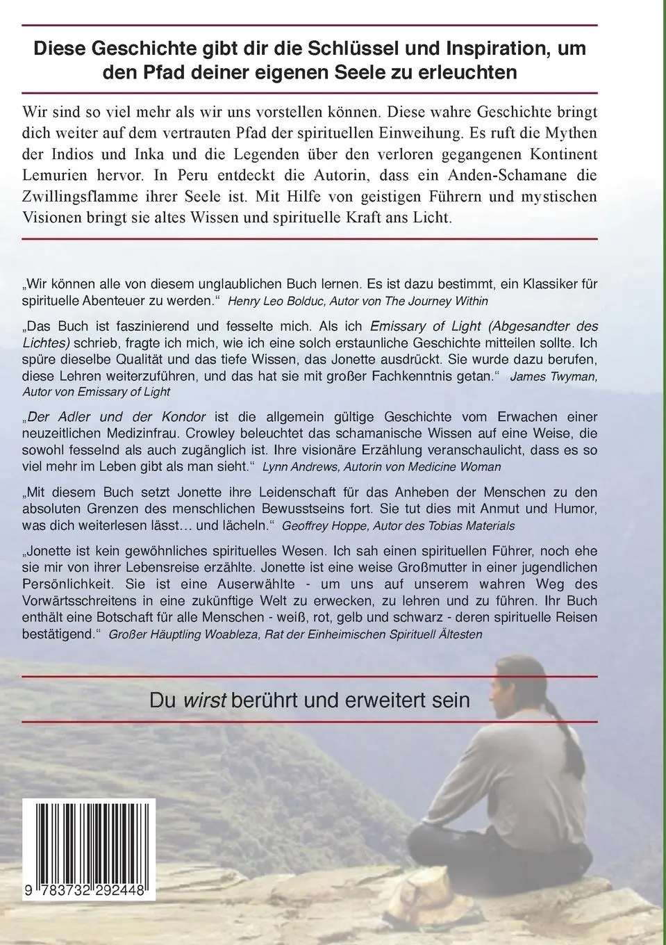 Rückseite: 9783732292448 | Der Adler und der Kondor | Jonette Crowley | Taschenbuch | 328 S.
