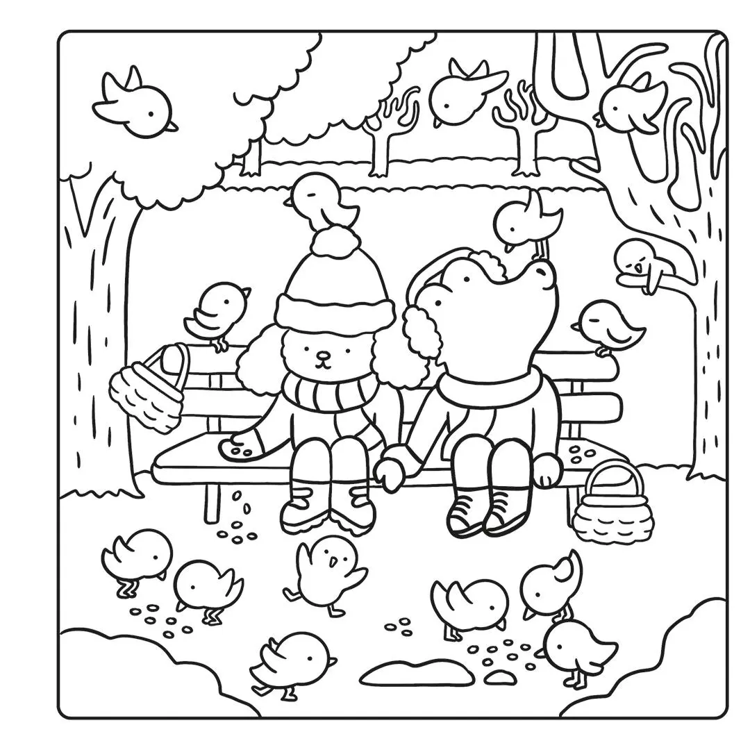 Bild: 9783735882448 | Cosy Coloring - Cute Christmas | Einfach niedlich ausmalen | Guillet