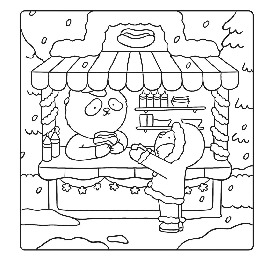 Bild: 9783735882448 | Cosy Coloring - Cute Christmas | Einfach niedlich ausmalen | Guillet