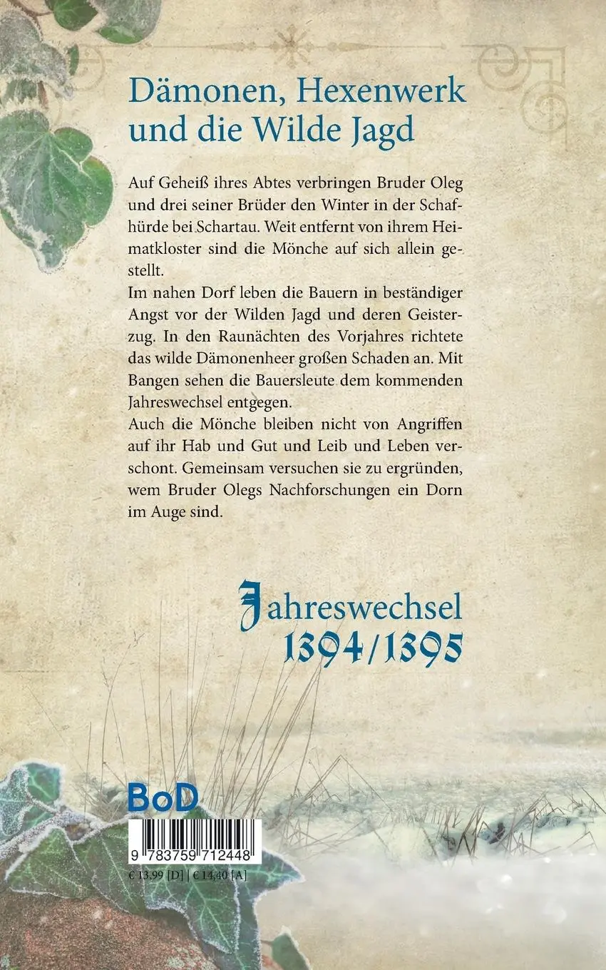 Rückseite: 9783759712448 | Bruder Oleg und das verlorene Schaf | Historischer Kriminalroman