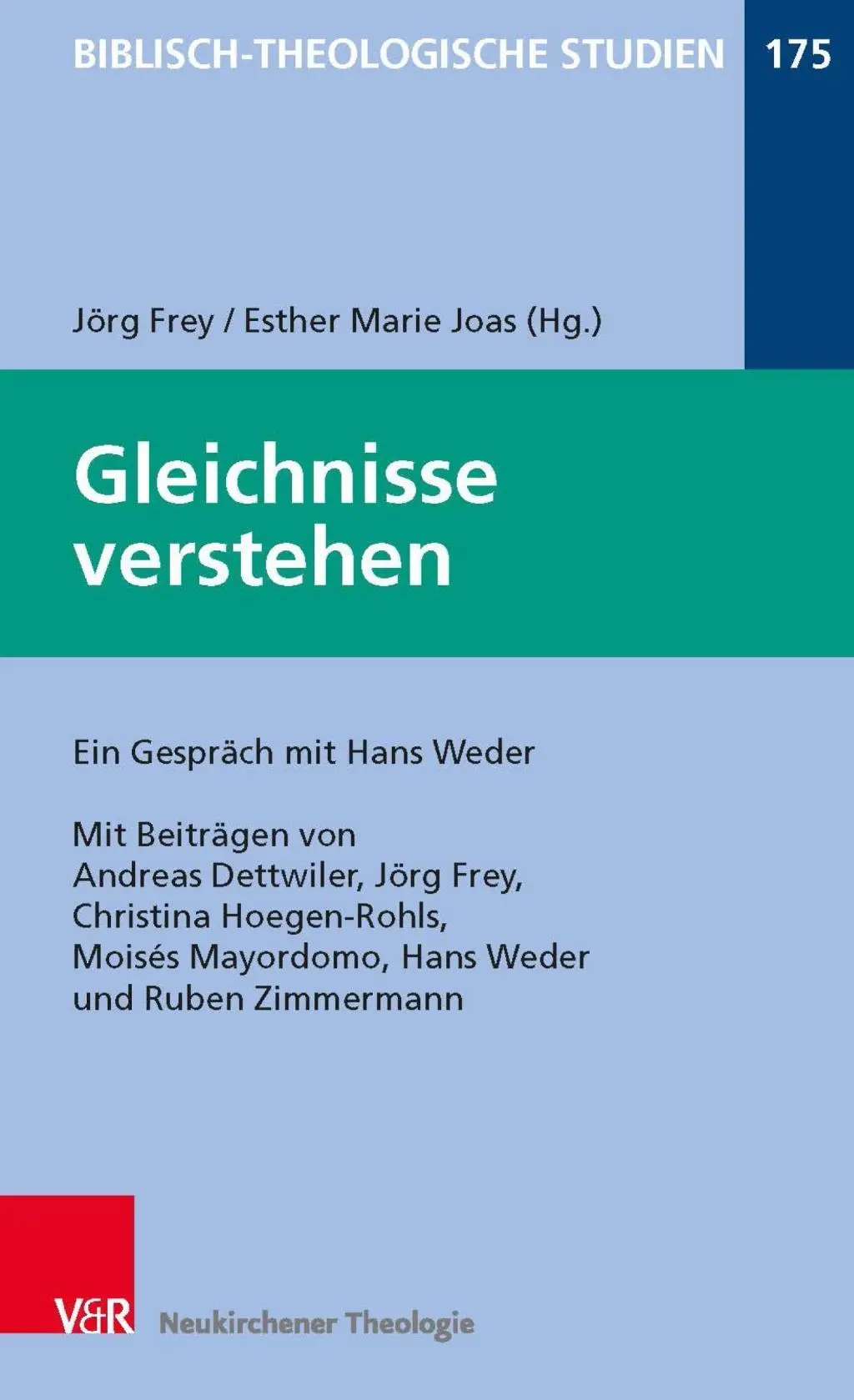 Cover: 9783788732448 | Gleichnisse verstehen | Jörg Frey | Taschenbuch | 226 S. | Deutsch