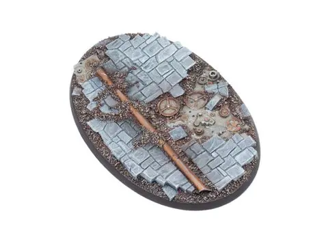 Cover: 704270722548 | Ancient Machinery Bases - 105mm Oval 2 | Tabletop-Art