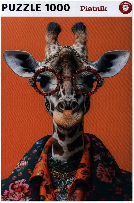 Cover: 9001890572548 | Crazy Giraffe - 1000 Teile Puzzle | Spiel | 5725 | Deutsch | 2025