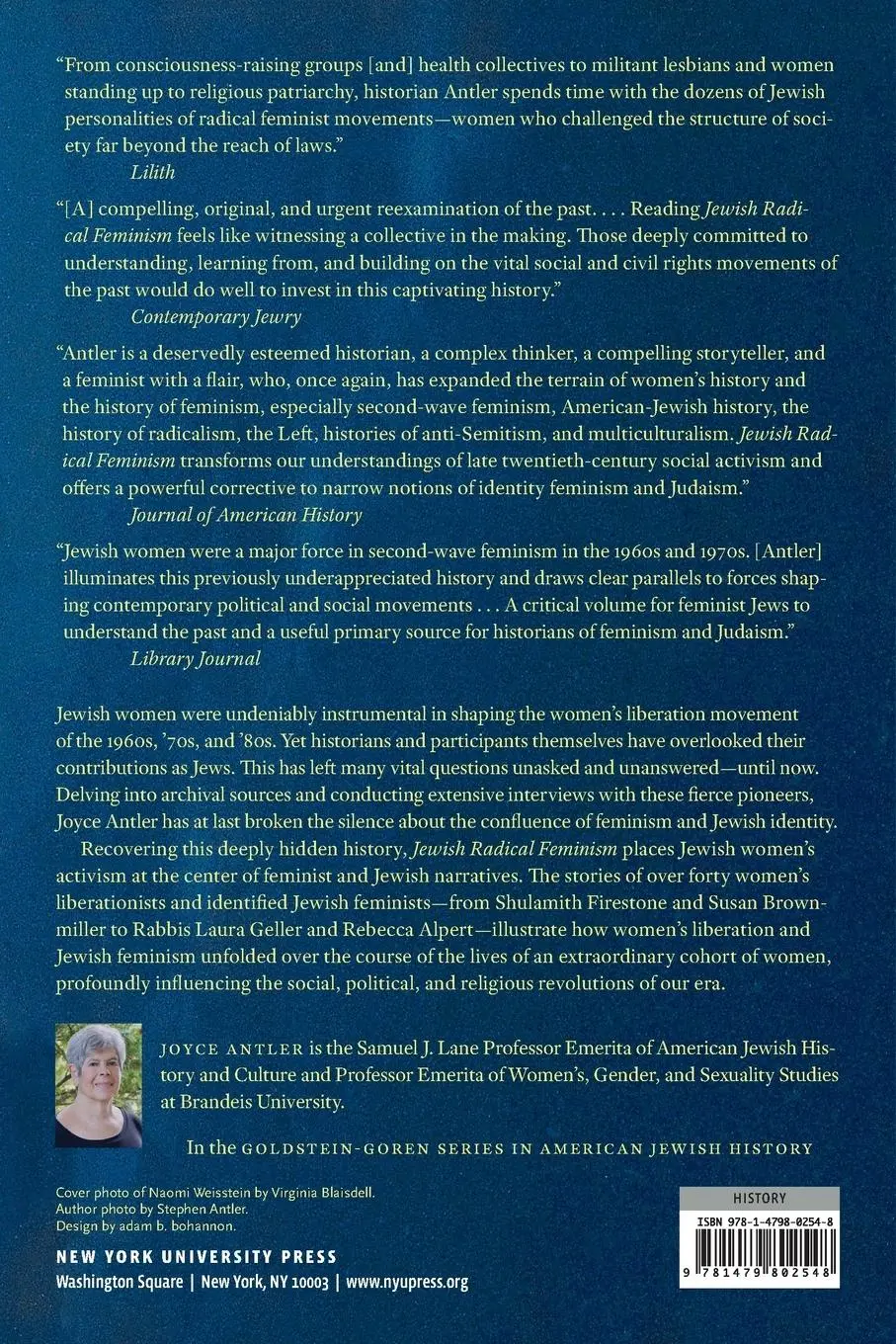 Rückseite: 9781479802548 | Jewish Radical Feminism | Voices from the Women's Liberation Movement