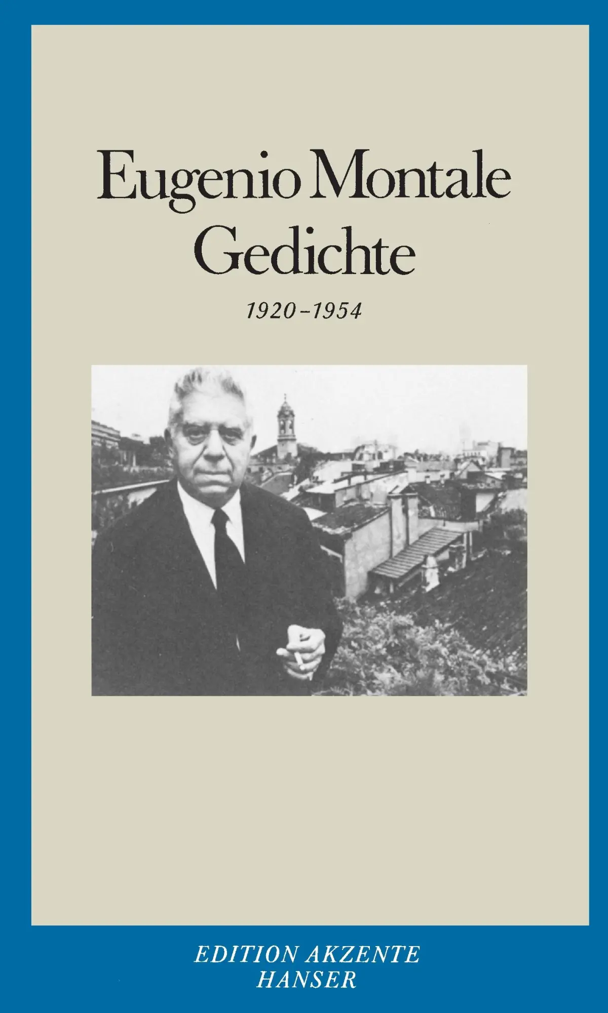 Cover: 9783446242548 | Gedichte | 1920-1954 Zweisprachige Ausgabe | Eugenio Montale | Buch