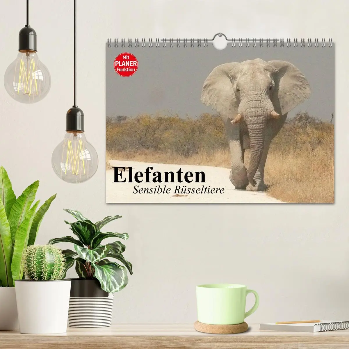Bild: 9783457992548 | Elefanten. Sensible Rüsseltiere (Wandkalender 2026 DIN A4 quer),...