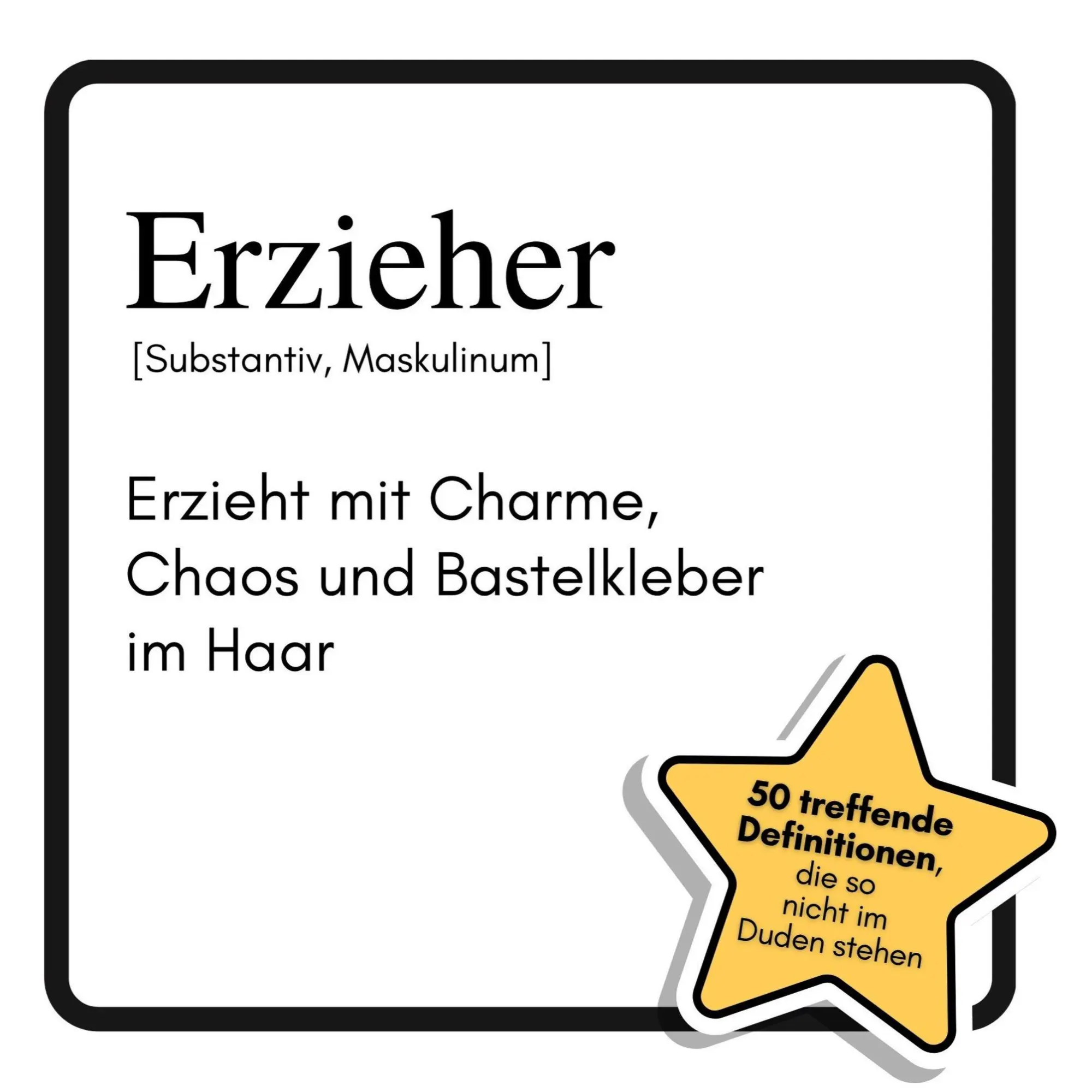 Cover: 9783759182548 | Erzieher | Erzieht mit Charme, Chaos und Bastelkleber im Haar | Schulz