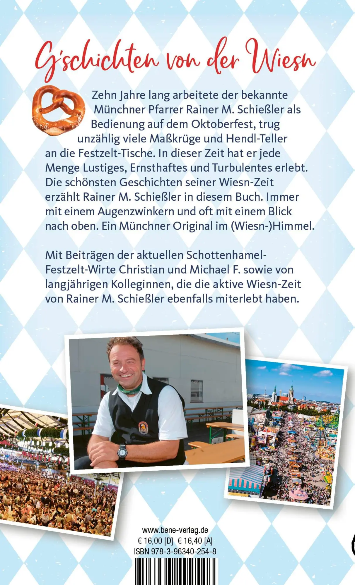 Rückseite: 9783963402548 | Wiesn-Glück | Eine Liebeserklärung | Rainer M. Schießler | Buch | 2022