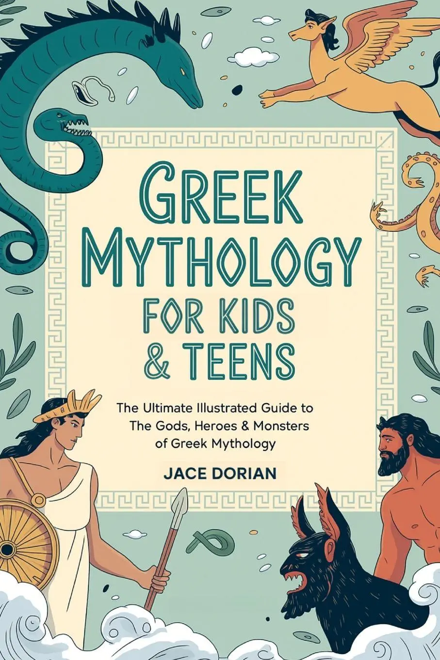 Cover: 9789371232548 | ¿Greek Mythology for Kids &amp; Teens (Visual Encyclopedias for Kids)