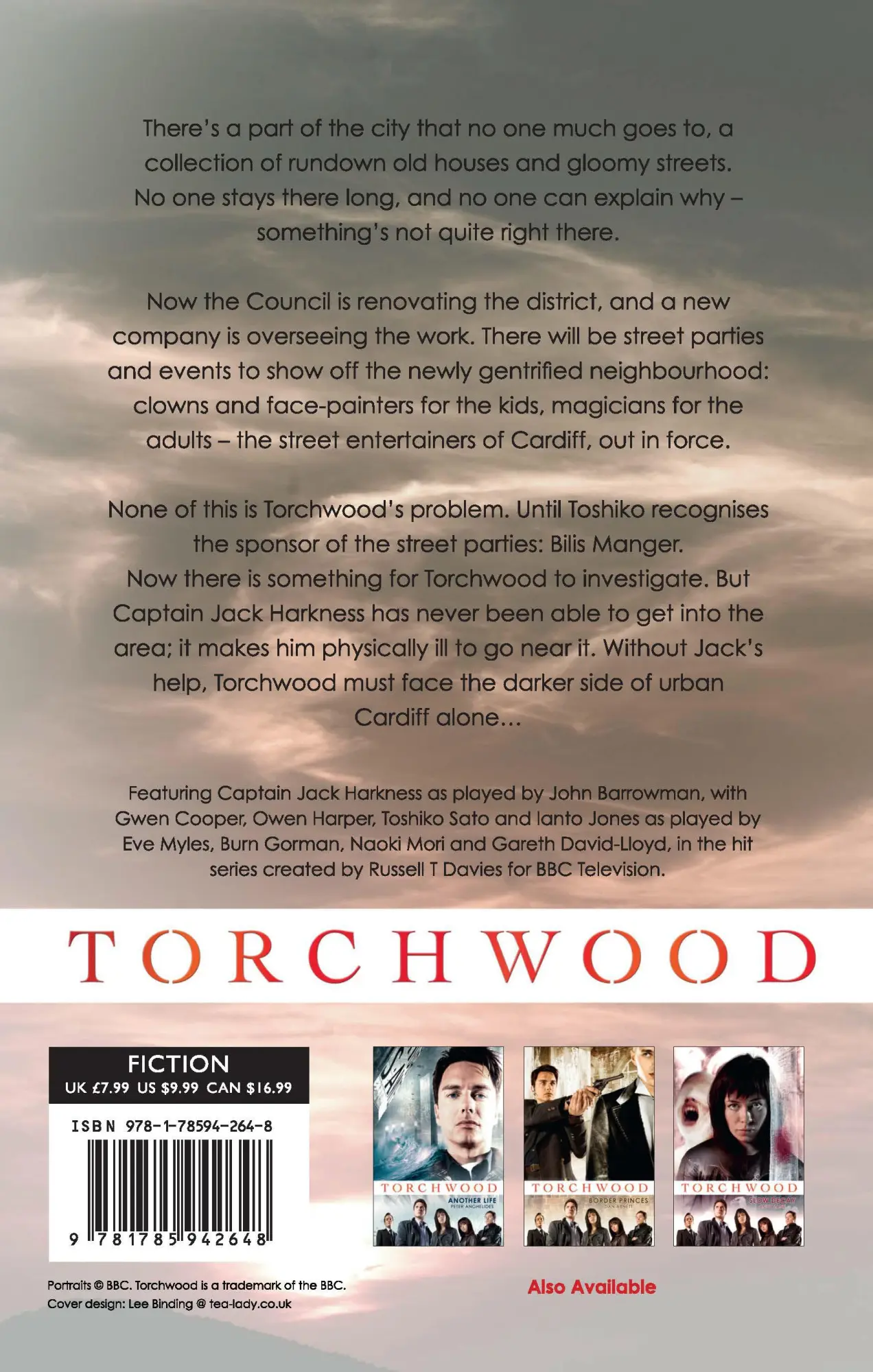 Rückseite: 9781785942648 | Torchwood | The Twilight Streets | Gary Russell | Taschenbuch | 2017