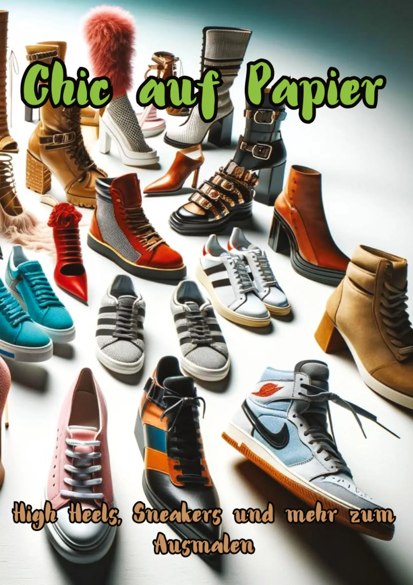 Cover: 9783384172648 | Chic auf Papier | High Heels, Sneakers und mehr zum Ausmalen | Buch