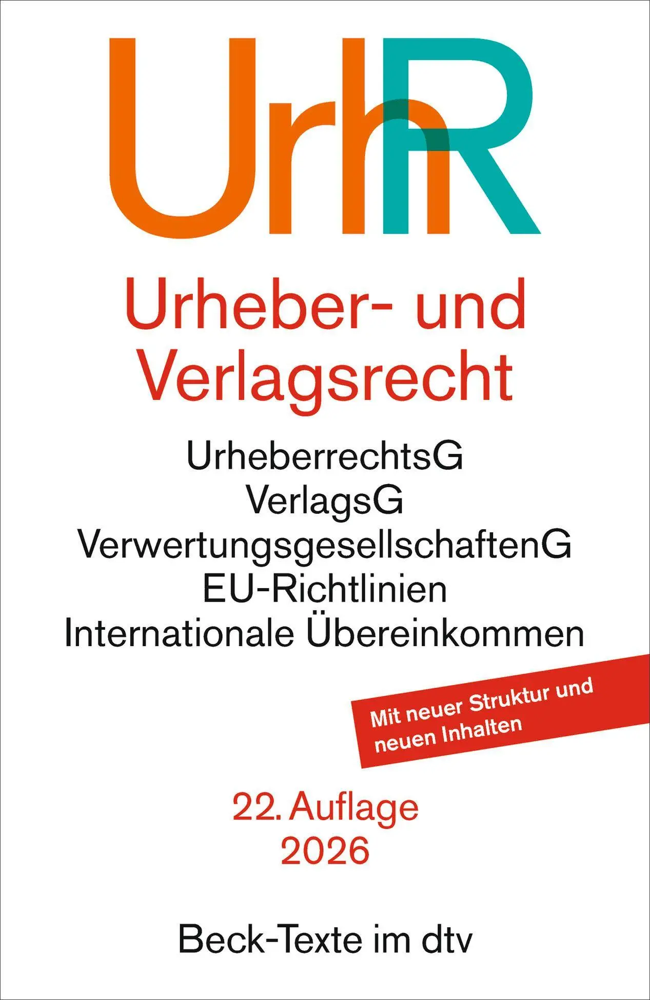 Cover: 9783423532648 | Urheber- und Verlagsrecht. UrhR | Jan Bernd Nordemann | Taschenbuch