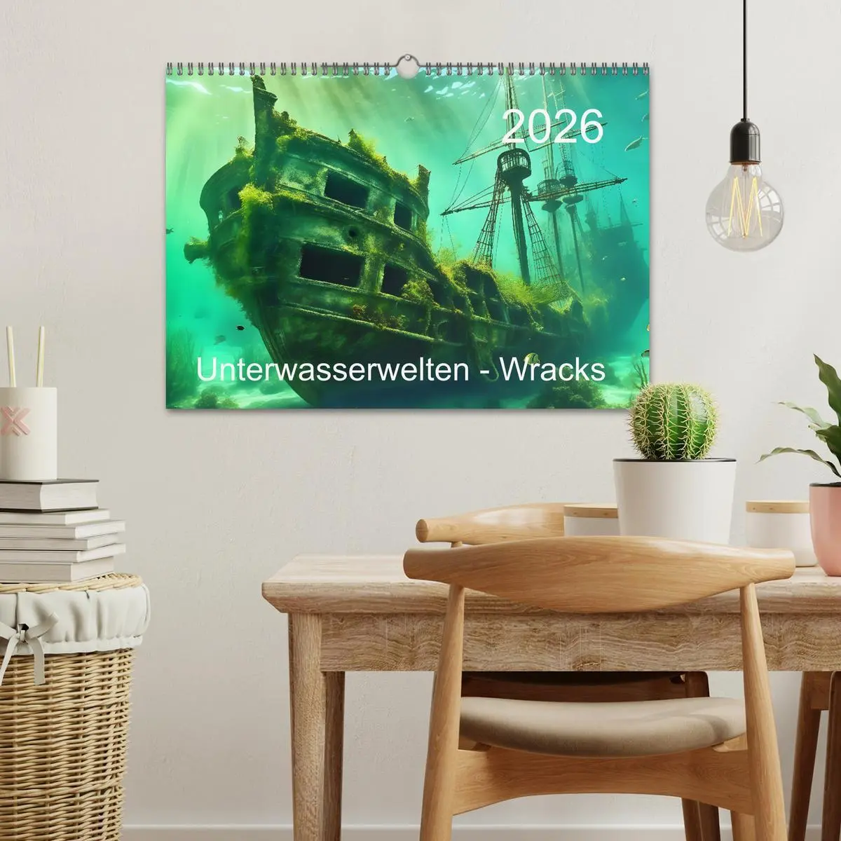 Bild: 9783457292648 | Unterwasserwelt der Wracks 2026 (Wandkalender 2026 DIN A3 quer),...
