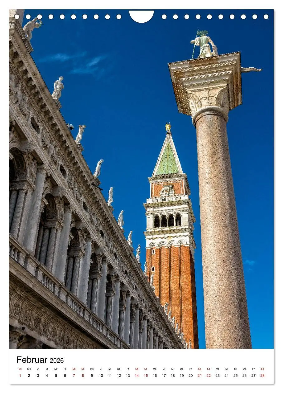 Bild: 9783516382648 | Italien - Pur (Wandkalender 2026 DIN A4 hoch), CALVENDO Monatskalender