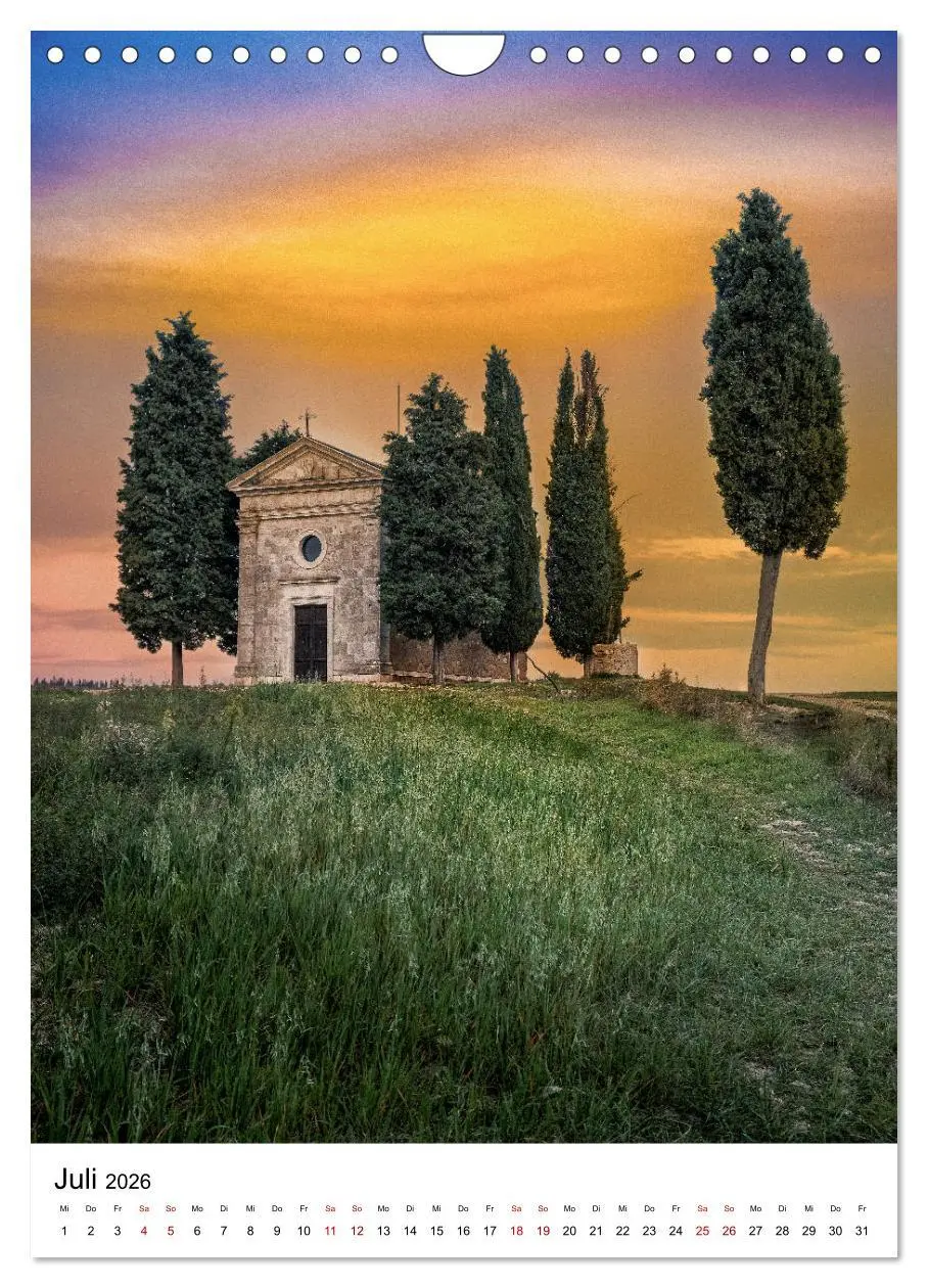 Bild: 9783516382648 | Italien - Pur (Wandkalender 2026 DIN A4 hoch), CALVENDO Monatskalender