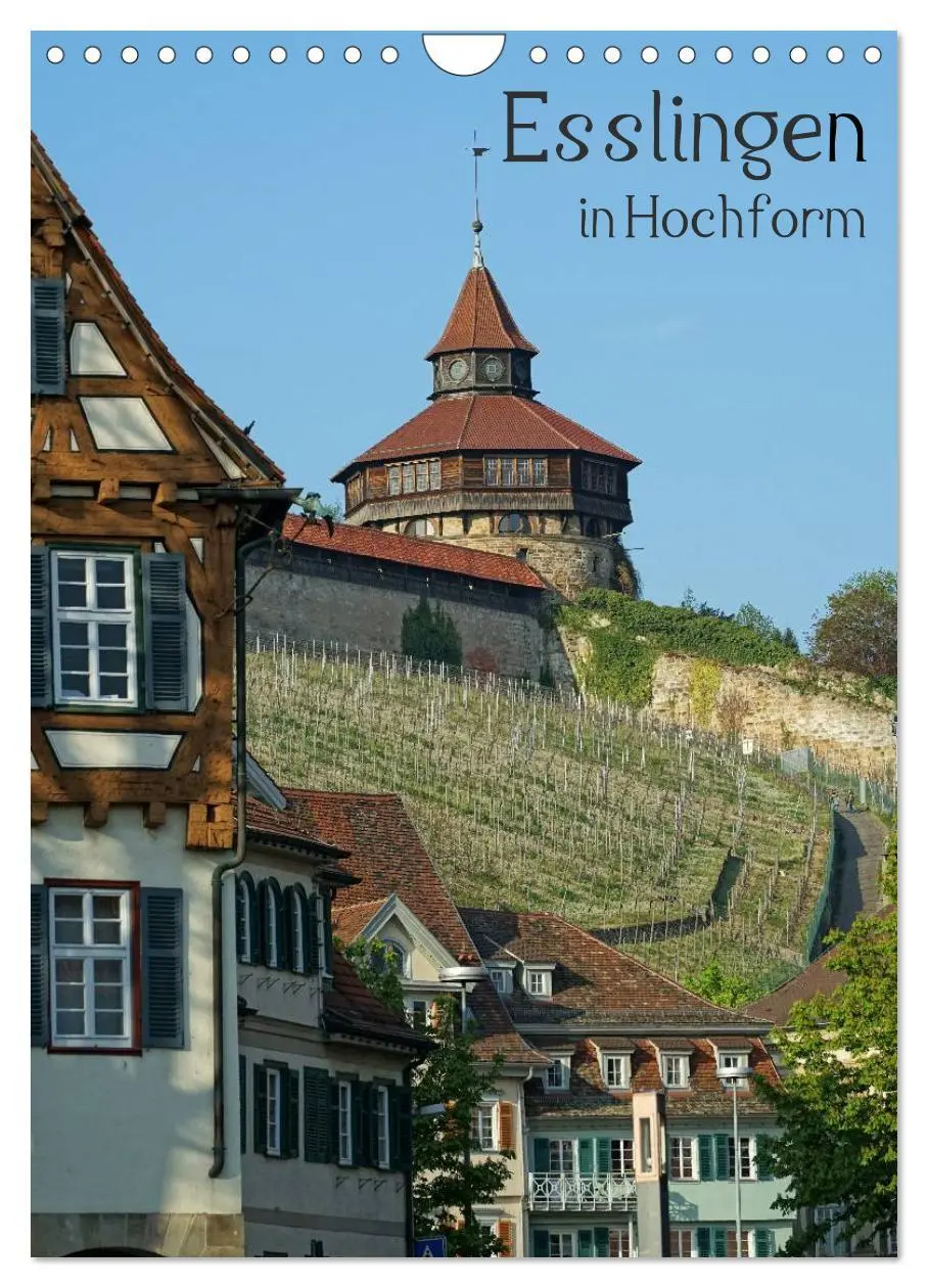 Cover: 9783516452648 | Esslingen in Hochform (Wandkalender 2026 DIN A4 hoch), CALVENDO...