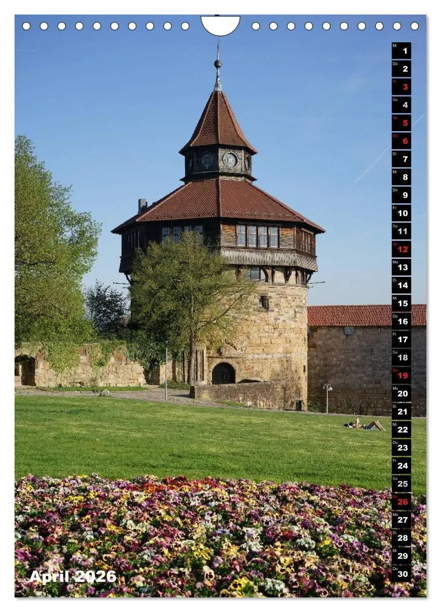 Bild: 9783516452648 | Esslingen in Hochform (Wandkalender 2026 DIN A4 hoch), CALVENDO...