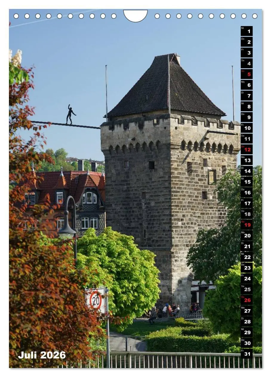 Bild: 9783516452648 | Esslingen in Hochform (Wandkalender 2026 DIN A4 hoch), CALVENDO...