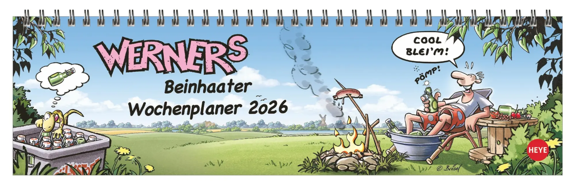 Cover: 9783756412648 | Werner Wochenquerplaner 2026 | Rötger Feldmann | Kalender | 112 S.