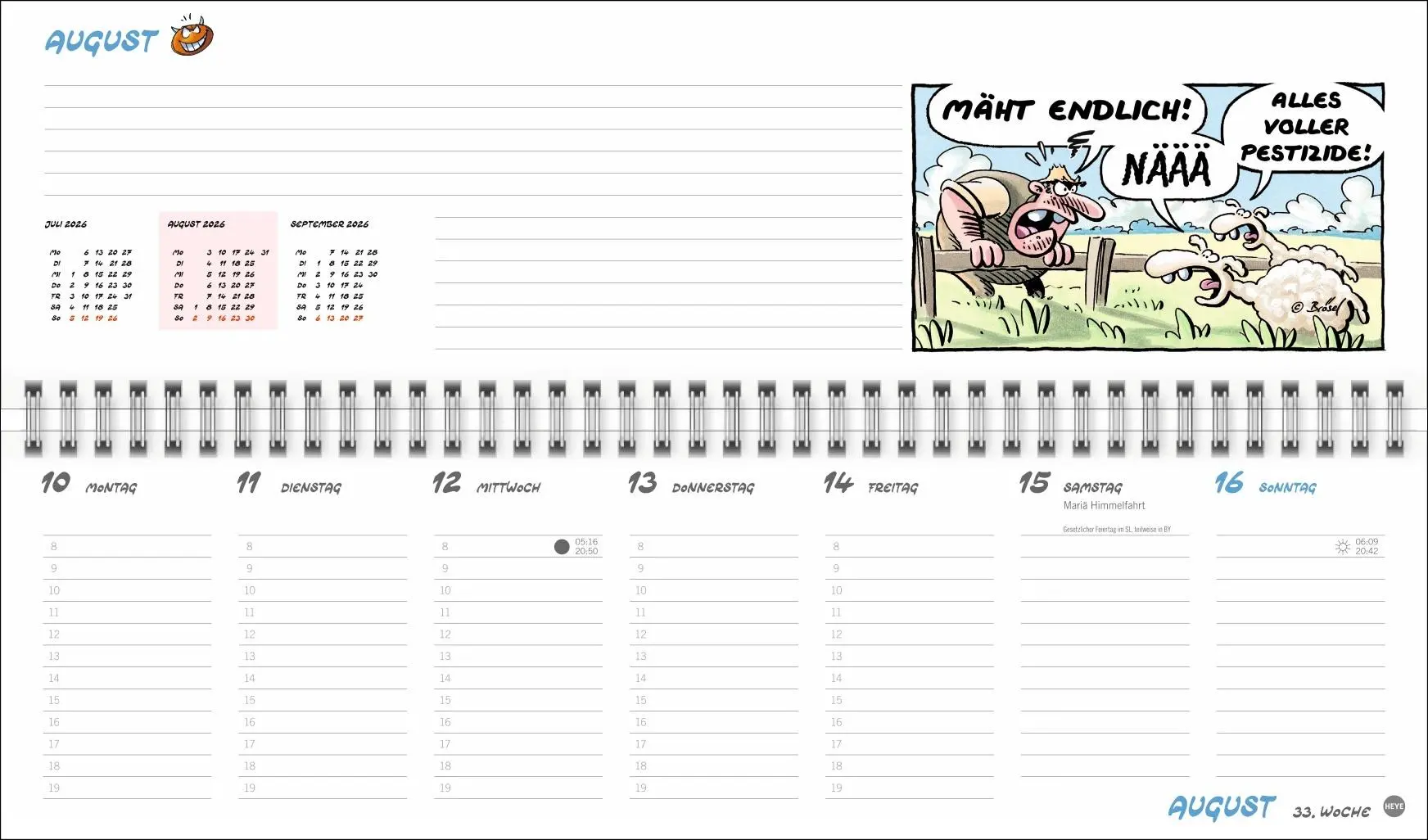 Bild: 9783756412648 | Werner Wochenquerplaner 2026 | Rötger Feldmann | Kalender | 112 S.