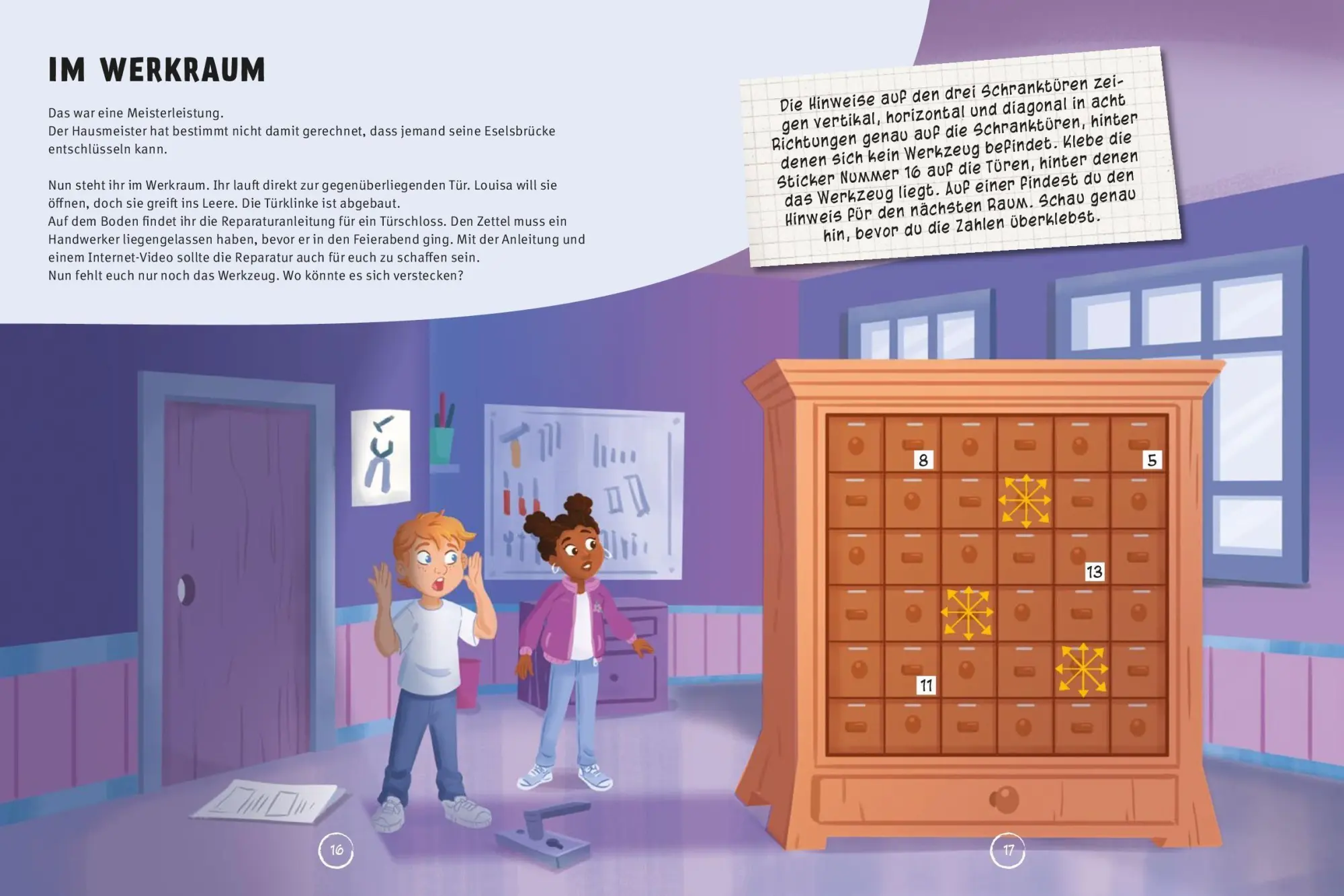 Bild: 9783849952648 | Mein Escape-Rätsel Stickerbuch Flucht aus dem Klassenzimmer | Buch