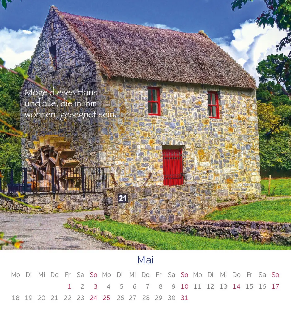 Bild: 9783957482648 | Irische Segenssprüche 2026 | Kalender | Spiralbindung | 13 S. | 2026