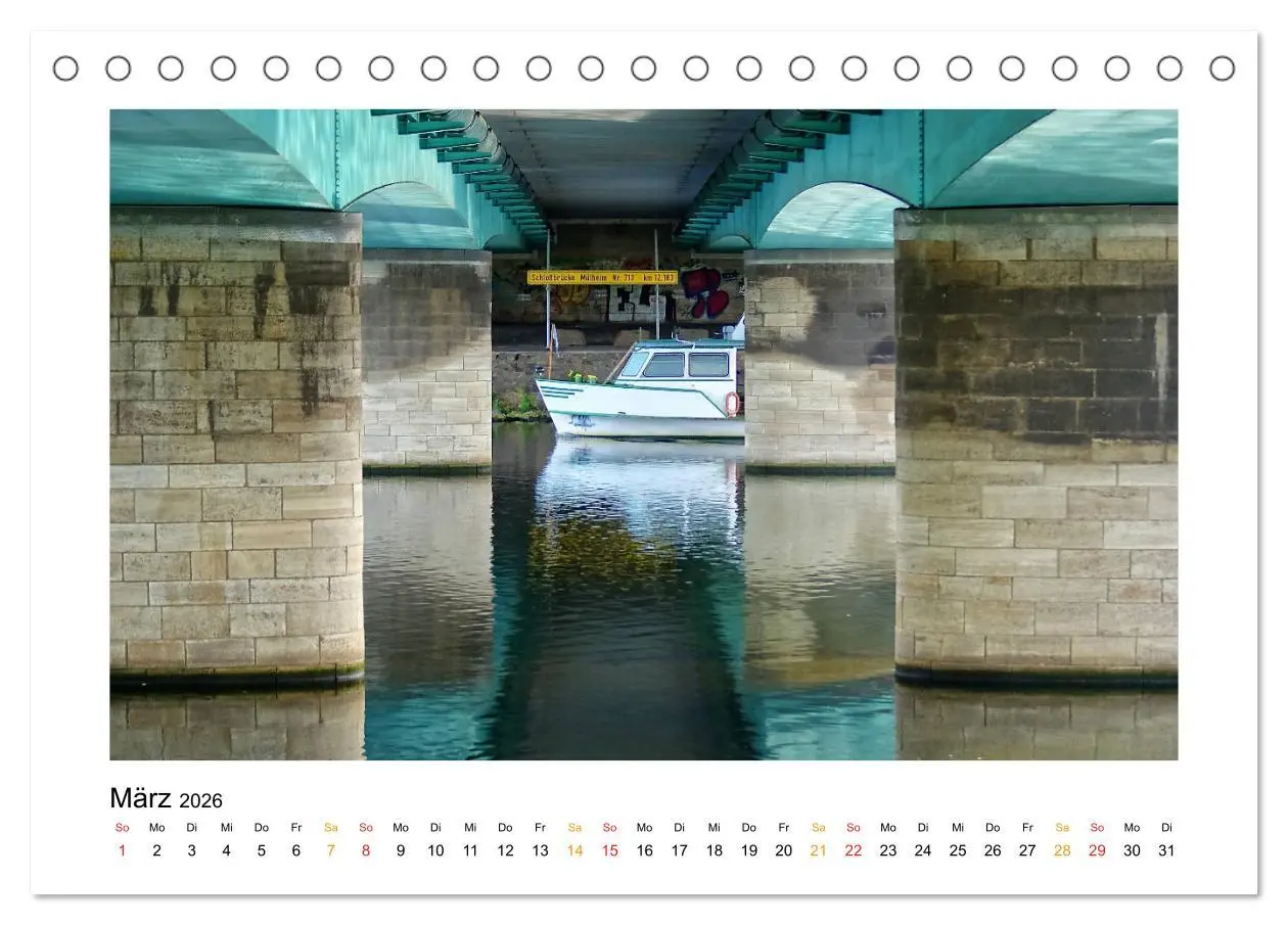 Bild: 9783516132748 | Mülheim an der Ruhr - Impressionen (Tischkalender 2026 DIN A5...