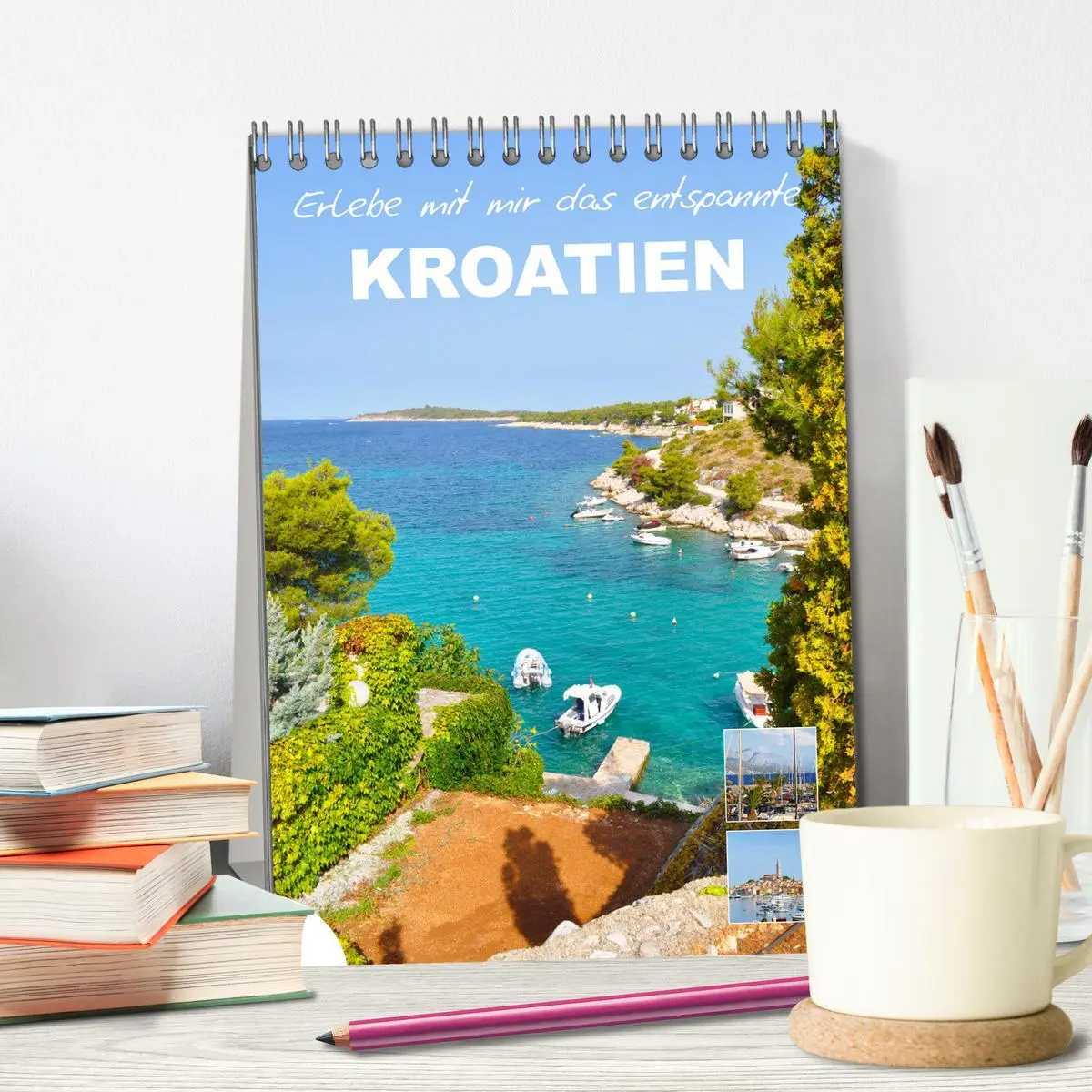 Bild: 9783516372748 | Erlebe mit mir das entspannte Kroatien (Tischkalender 2026 DIN A5...