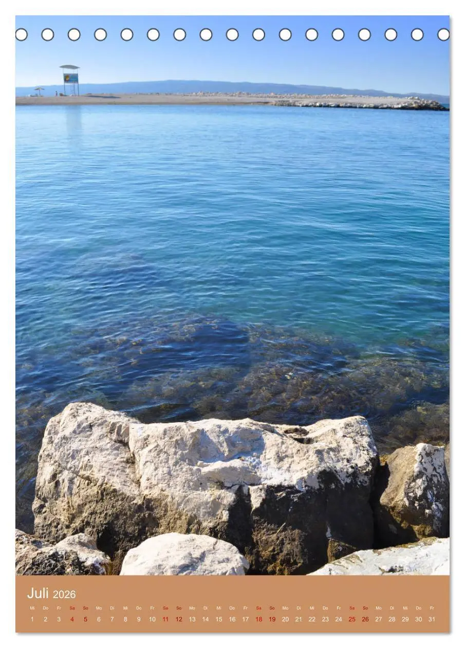 Bild: 9783516372748 | Erlebe mit mir das entspannte Kroatien (Tischkalender 2026 DIN A5...