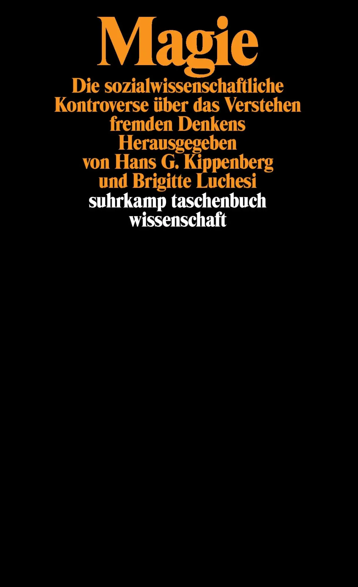 Cover: 9783518282748 | Magie | Brigitte Luchesi (u. a.) | Taschenbuch | 301 S. | Deutsch