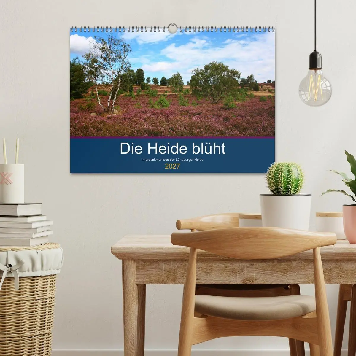 Bild: 9783569842748 | Die Heide blüht (Wandkalender 2027 DIN A3 quer), CALVENDO...