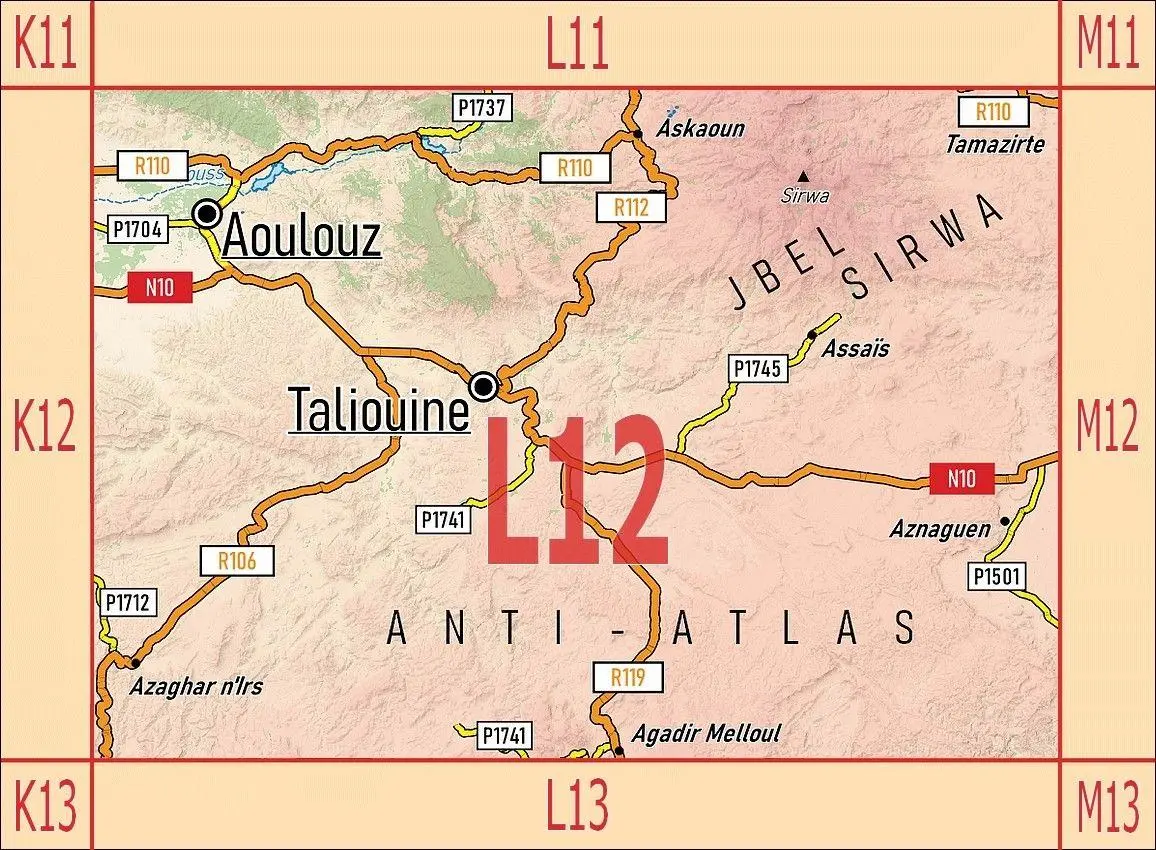 Bild: 9783943752748 | L12: Taliouine - Aoulouz - Askoun - Agadir Melloul - Jbel Sirwa +...