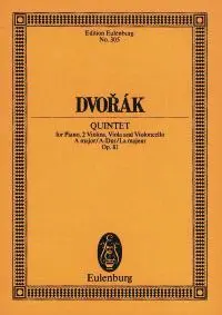Cover: 9790200202748 | Quintet In A Major Op. 81 B 155 | Antonin Dvorak | Taschenbuch | 1985