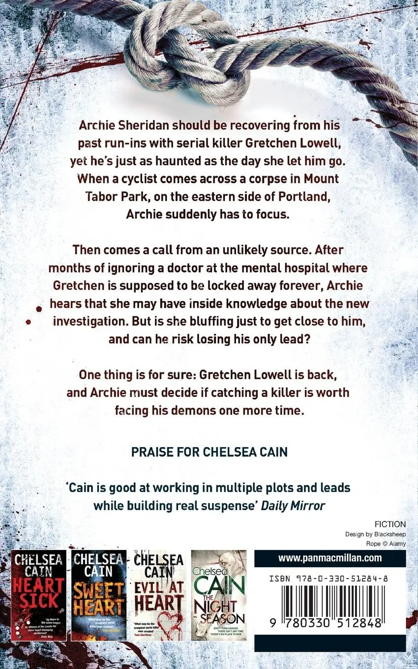 Rückseite: 9780330512848 | Kill You Twice | Chelsea Cain | Taschenbuch | 326 S. | Englisch | 2013