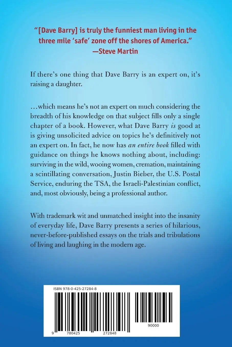 Rückseite: 9780425272848 | You Can Date Boys When You're Forty | Dave Barry | Taschenbuch | 2015