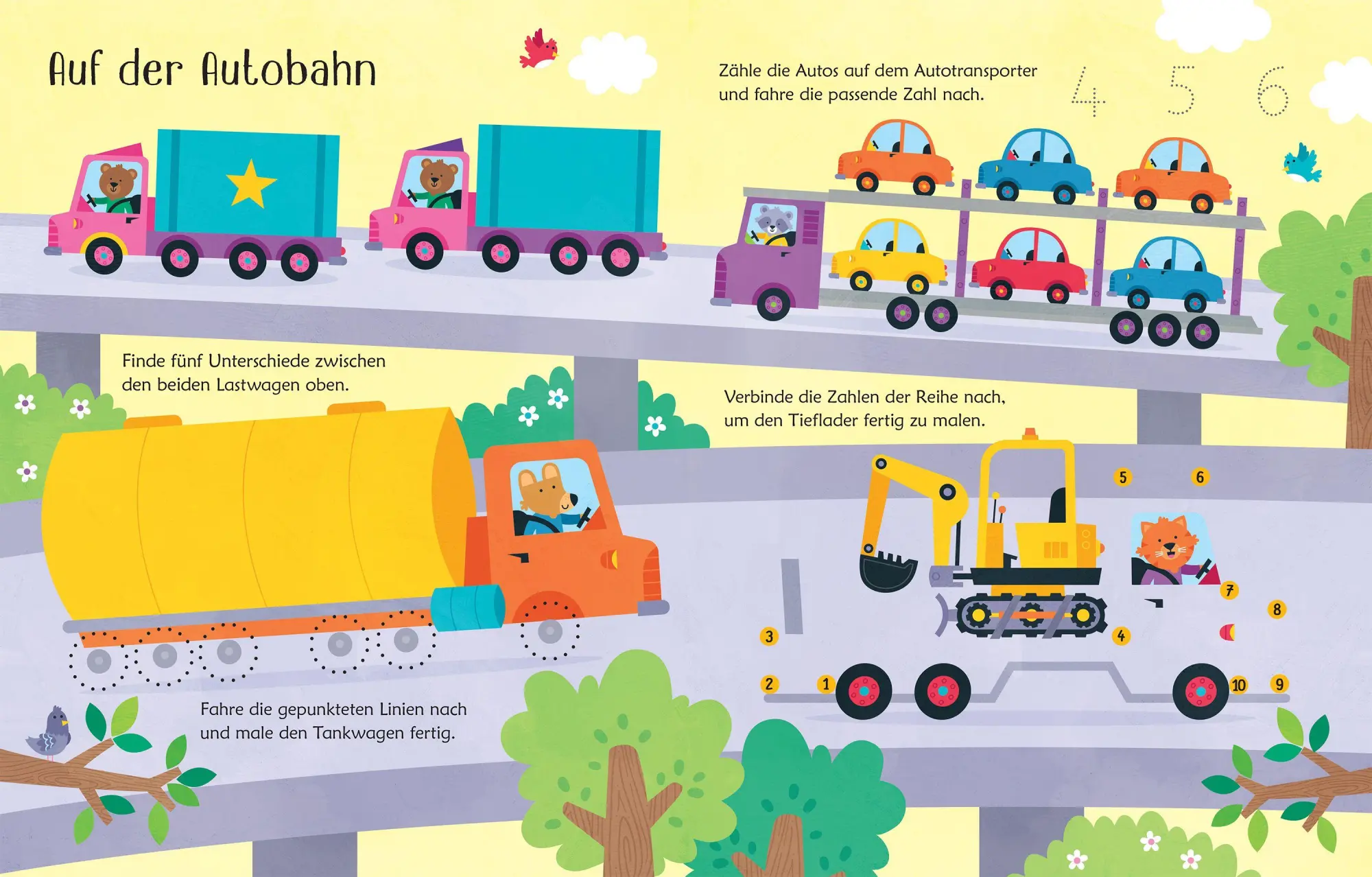 Bild: 9781035702848 | Mein Wisch-und-weg-Buch: Lastwagen und Bagger | Kirsteen Robson | 2024