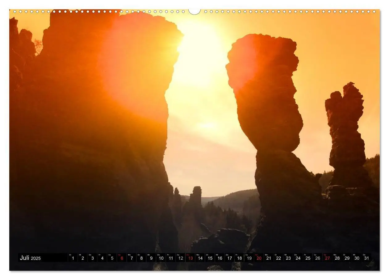 Bild: 9783435562848 | Bilder aus dem Nationalpark Sächsische Schweiz (Wandkalender 2025...