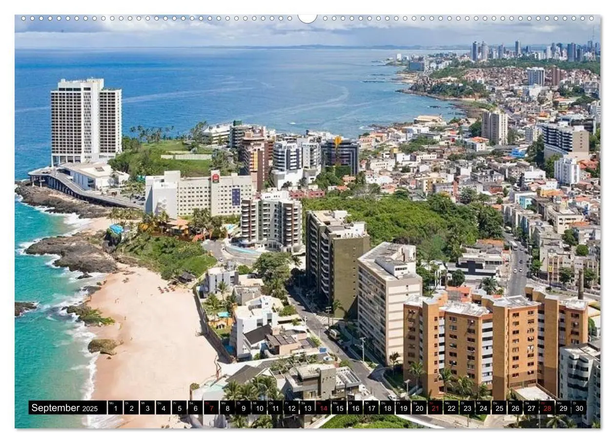 Bild: 9783435702848 | Brasilien. Sonne, Natur und Samba (Wandkalender 2025 DIN A2 quer),...