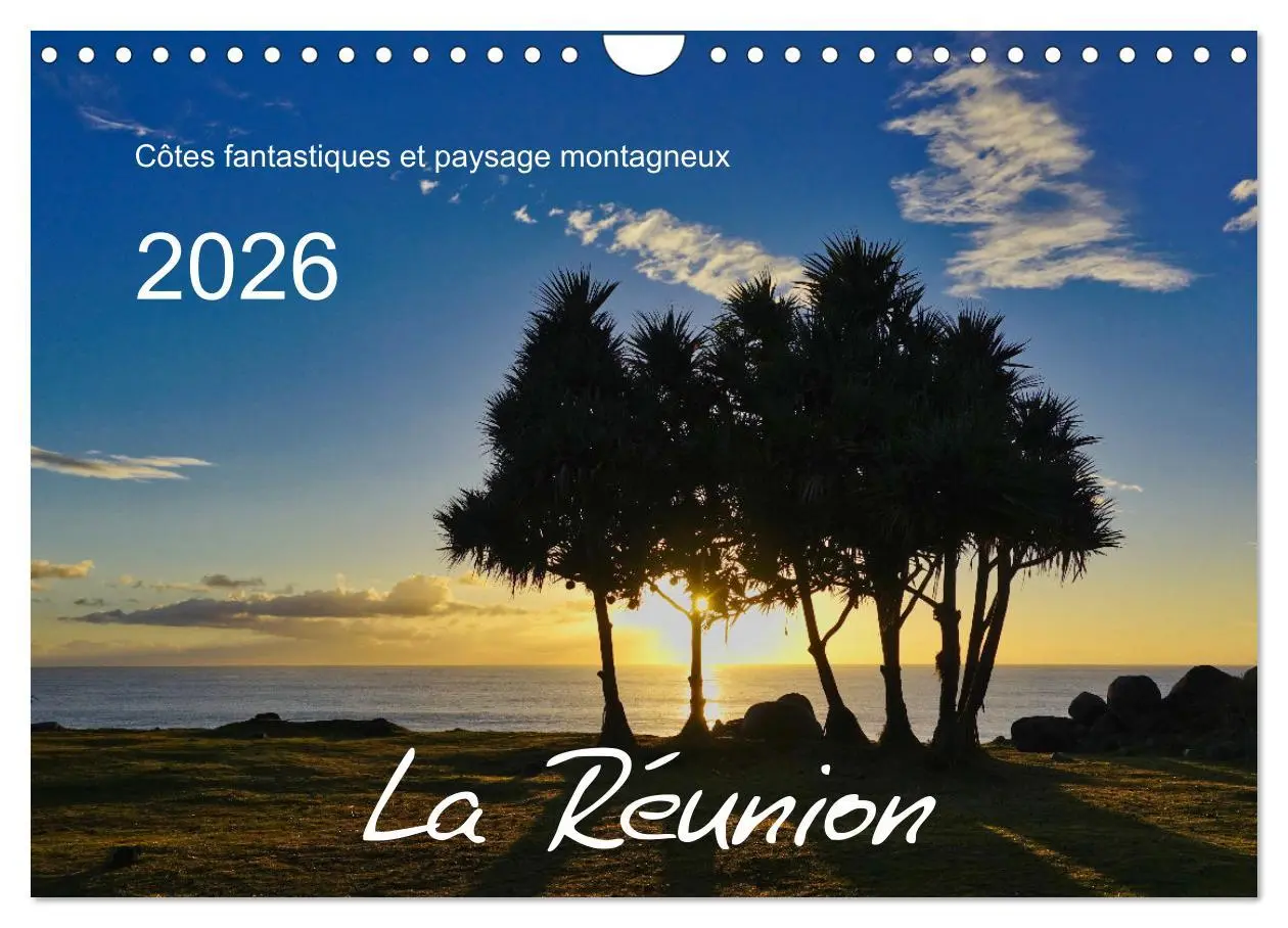 Cover: 9783457272848 | La Rèunion - Côtes fantastiques et paysage montagneux (Calendrier...