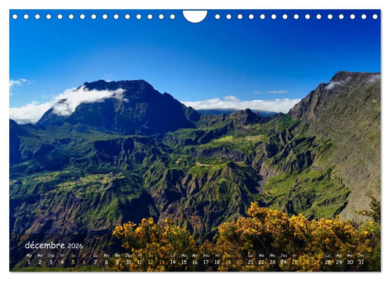 Bild: 9783457272848 | La Rèunion - Côtes fantastiques et paysage montagneux (Calendrier...