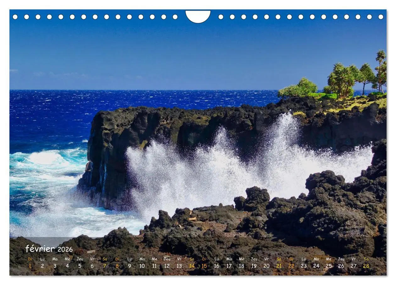 Bild: 9783457272848 | La Rèunion - Côtes fantastiques et paysage montagneux (Calendrier...