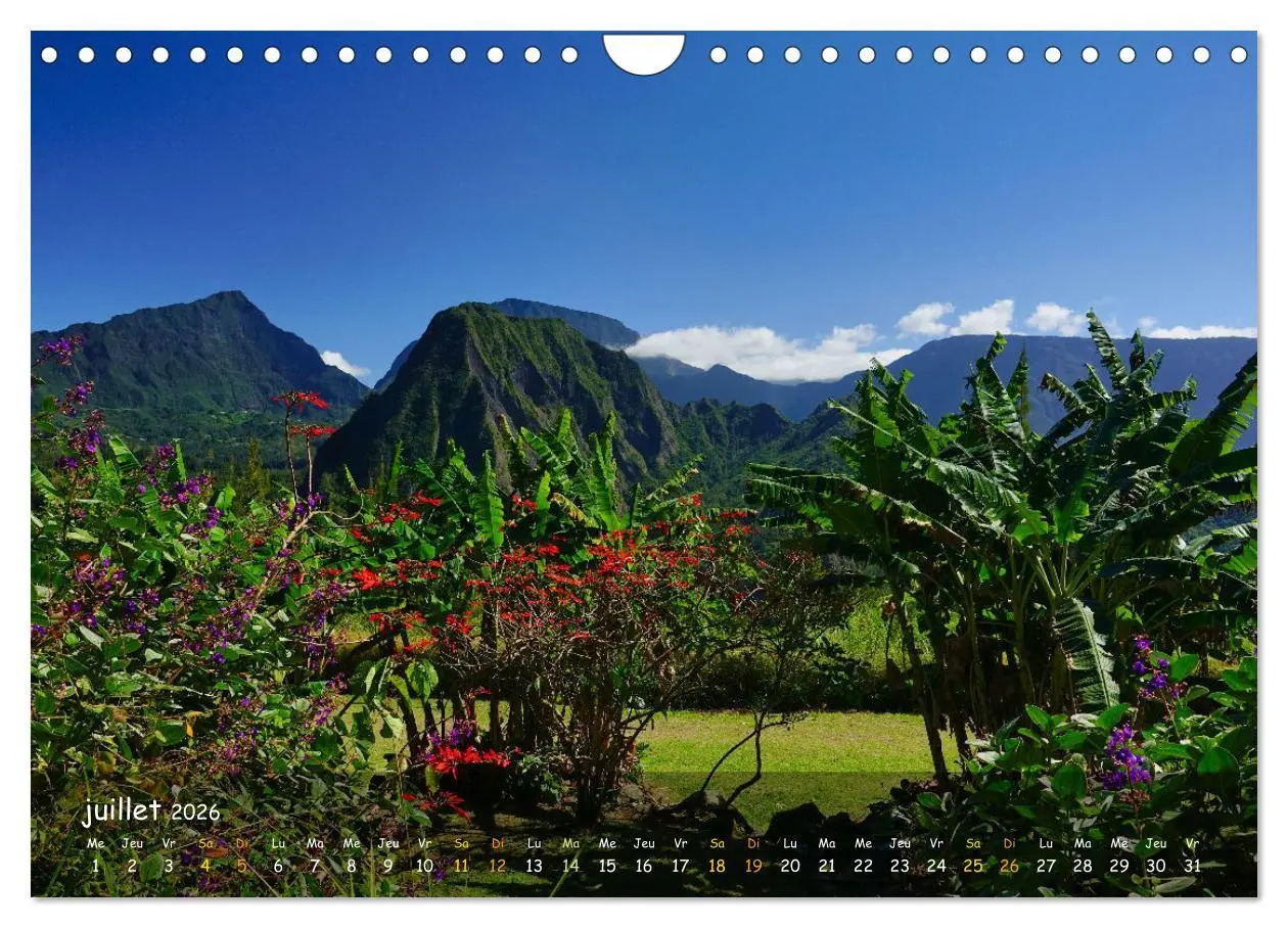 Bild: 9783457272848 | La Rèunion - Côtes fantastiques et paysage montagneux (Calendrier...